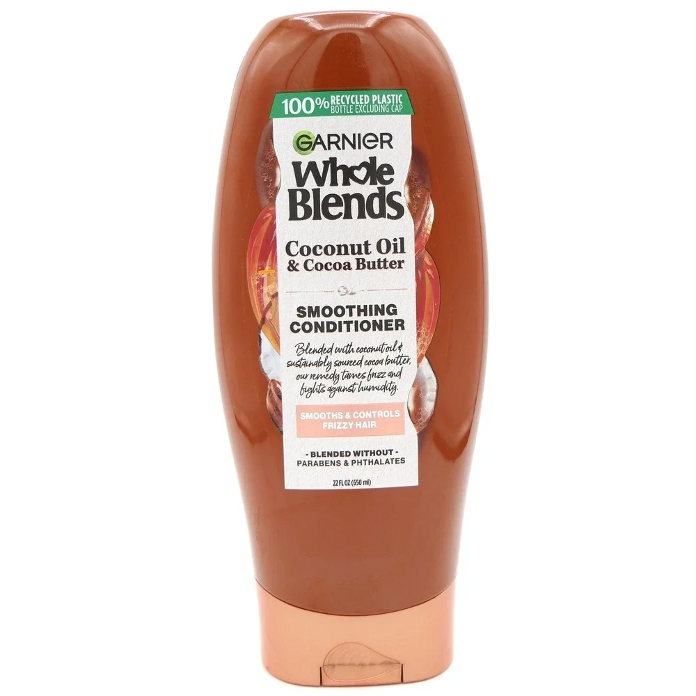 Garnier Whole Blends Coconut Oil & Cocoa Butter Smoothing Conditioner 22 fl oz